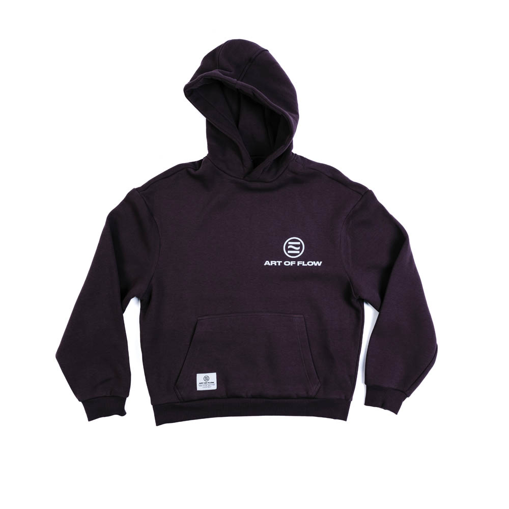 1_43 Fluffy Hoody Purple - Image 1