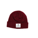 Heavy Knit Beanie Burgundy